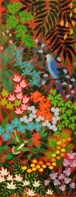 8 - Ararinha e beija-flor (50x20)